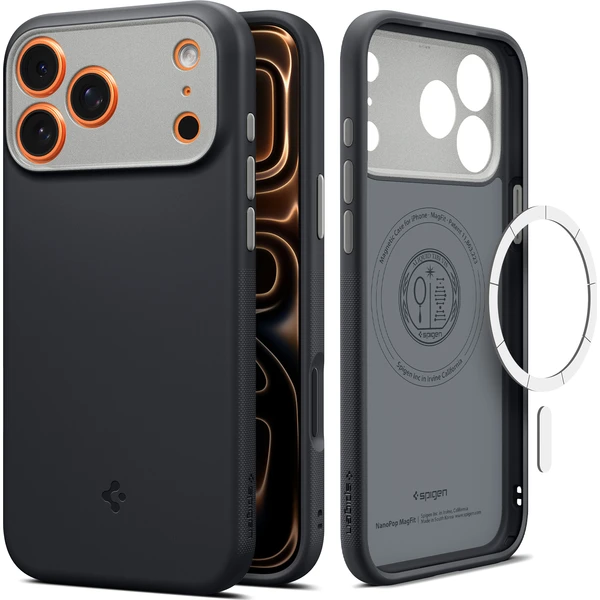 Spigen Nano Pop MagSafe kryt iPhone 18 Pro/17 Pro black sesame - Pouzdra - Obrázek bd537b6da0dc4a1e91ea6a5b7b17f18b