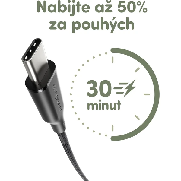 PanzerGlass® empower USB-C/USB-C napájecí kabel 240W 1,2m černý - Kabely a redukce - Obrázek bd56846ecb5c4f20b89b2526eb75c58f