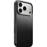 Nomad Traditional Leather (Horween) MagSafe kožený kryt iPhone 17 Pro/18 Pro Black - Pouzdra