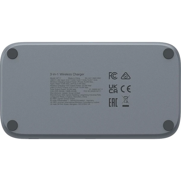 UGREEN Magflow MagSafe/Qi2.2 3v1 nabíječka (25W) světle modrá - Nabíječky - Obrázek bd5ba57106604e4aa3a932173bd3135b