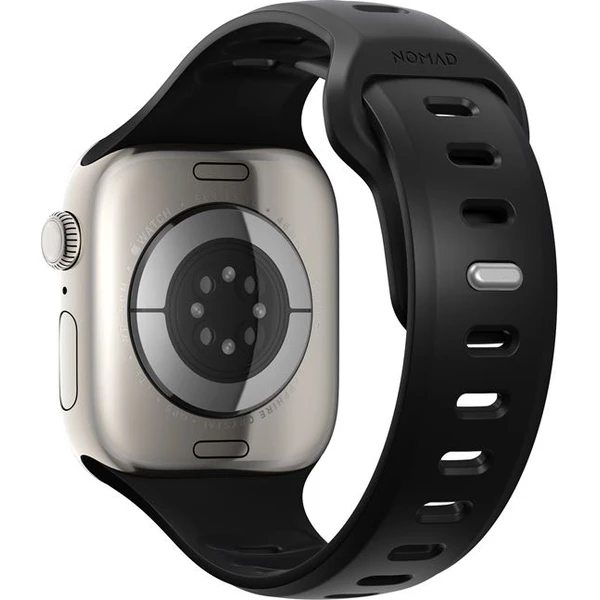 Nomad Tempo Band FKM řemínek Apple Watch 45mm/46mm black - Řemínky - Obrázek bd67920a73a74472b0d4de2f440e39ea