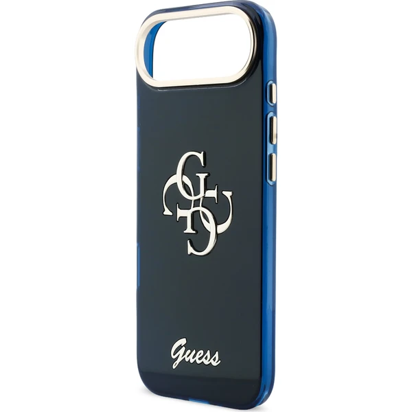 Guess IML 4G Script Metal Logo kryt iPhone Air modrý - Pouzdra - Obrázek bd77ad3c9d5146da8cb726b9910154f1