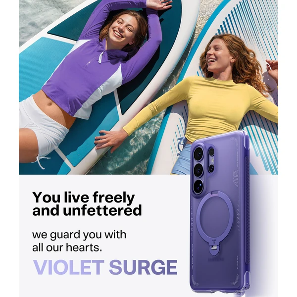 Torras Ostand Q3 Air MagSafe kryt Samsung Galaxy S26 Ultra violet surge - Pouzdra - Obrázek bd7e3621689942429c98b216c8b19886