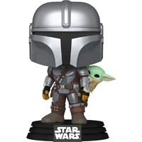 Funko POP! #818 Star Wars: Mandalorian - The Mandalorian with Grogu - Funko POP!