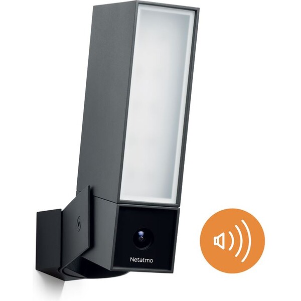Inteligentní venkovní kamera se sirénou Netatmo Smart - černá