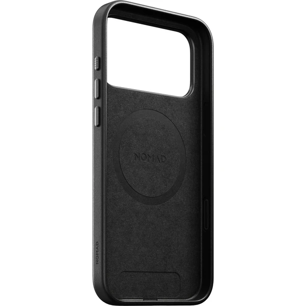 Nomad Traditional Leather MagSafe kožený kryt iPhone 18 Pro Max Black - Pouzdra - Obrázek bd9784f6bd724e95a5df4ca443e8689b