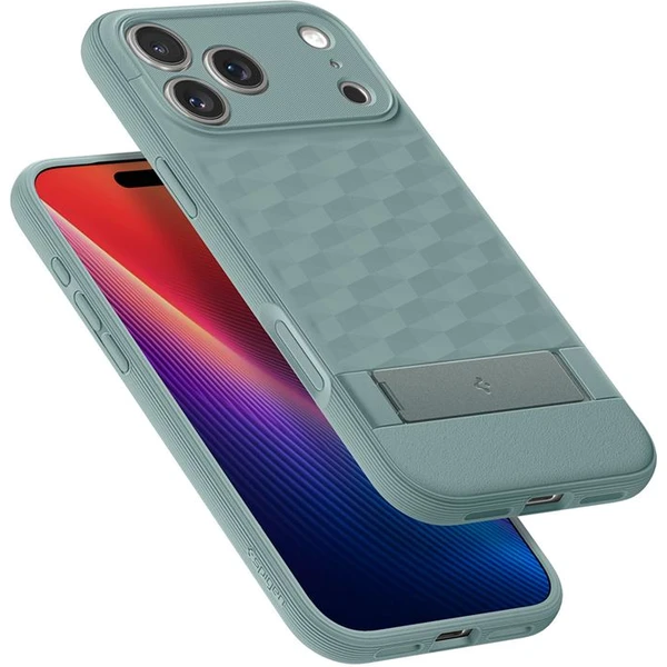 Spigen Parallax S MagSafe kryt iPhone 17 Pro Max sage green - Pouzdra - Obrázek bdbbd0fd42344cd3a0d19524fb1ae2db