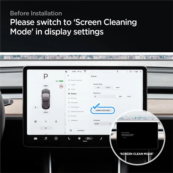 Spigen EZ Fit Anti Glare tvrzené sklo Tesla Model Y/3 čiré - Ochranné folie a skla - Obrázek bdd29bb9757c4f43a6d38bf78063a5bf