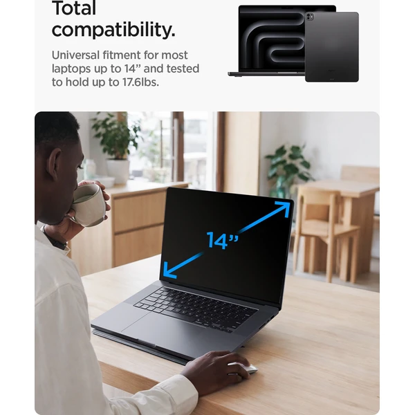 Spigen Slim Fold Laptop Stand LD201-S7 stojánek černý - Stojánky - Obrázek bdec5b1afd3c4e9fa164d4739004d052