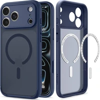 Spigen Ultra Hybrid MagSafe kryt iPhone 18 Pro/17 Pro frost deep blue - Pouzdra