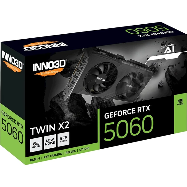 INNO3D NVIDIA GeForce RTX 5060 X2 8GB GDDR7 - Grafické karty - Obrázek be2d8a3205114a8eab0d04bbdb1ac9d7