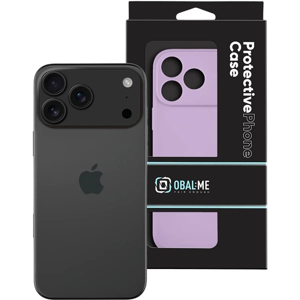 OBAL:ME Matte TPU kryt Apple iPhone 17 Pro Max fialový - Pouzdra - Obrázek be2e059b15434f519c4ea7bde0e67e5f