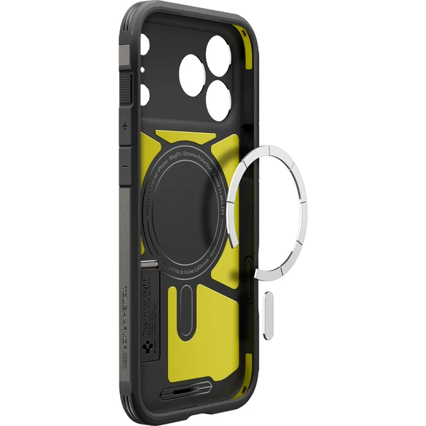 Spigen Tough Armor T MagSafe kryt iPhone 18 Pro/17 Pro gunmetal - Pouzdra - Obrázek be3687af8c724632890d22548ef9c65e