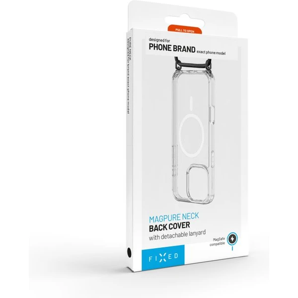 FIXED MagPure Neck kryt s černou šňůrkou na krk pro Apple iPhone Air - Pouzdra - Obrázek be3d19d1cc334ed8b797e12a805c764c