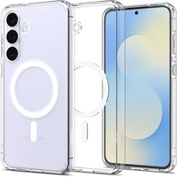 Spigen Ultra Hybrid MagSafe kryt Samsung Galaxy S25 FE čirý/bílý - Pouzdra