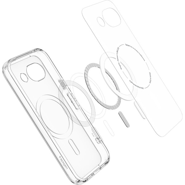 Spigen Ultra Hybrid MagSafe kryt Google Pixel 10a clear graphite - Pouzdra - Obrázek be446e558d694043927168a2aaf18dbc