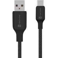 Tactical Stitch Thread USB-A/USB-C napájecí kabel 15W 2m černý - Kabely a redukce