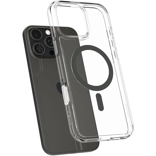 Spigen Ultra Hybrid T MagSafe kryt iPhone 16 Pro Max grafitový - Pouzdra - Obrázek be65f0b5196847c082c343b99724c006