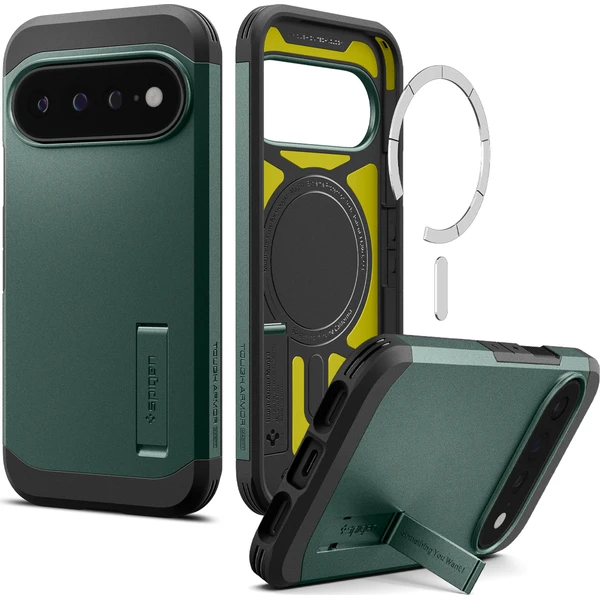 Spigen Tough Armor MagSafe kryt Google Pixel 11 Pro XL abyss green - Pouzdra - Obrázek be7339f2edb9442c8e9ea8fdda7dd01c