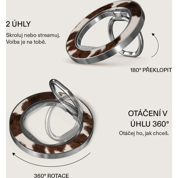 Burga Magnetic Ring držák Celestial zlatý - Držáky - Obrázek be824f74f18f4b379acf910c311c0917