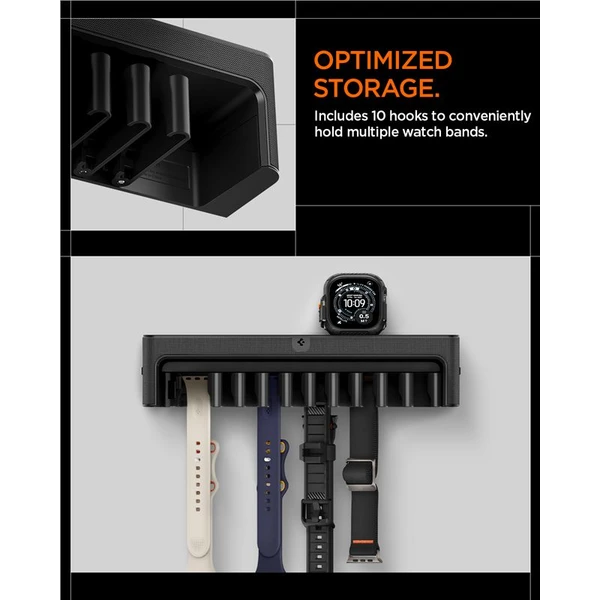 Spigen Apple Watch Band Organizer na řemínky (S341) černý - Organizéry - Obrázek bea6d269ef46415fae894c45e7aad72e