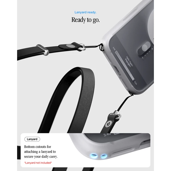 Spigen Ultra Hybrid MagSafe kryt iPhone 18 Pro/17 Pro classic silver - Pouzdra - Obrázek beb16ef352bd4cb2a5bb23fdaafa215a