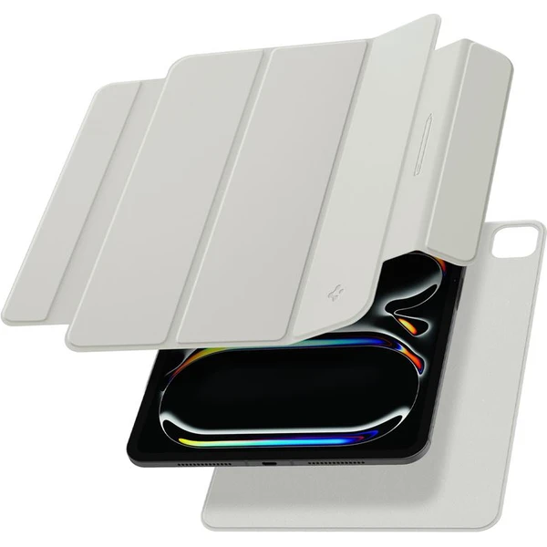 Spigen Air Skin Folio OneTap pouzdro iPad Pro 11" (2025) šedé - Pouzdra - Obrázek bebc4162105e4382864e9d3219cb0afb