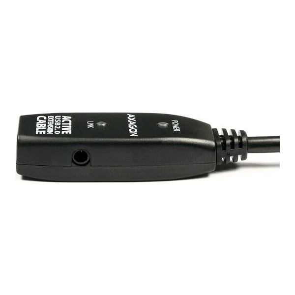 AXAGON ADR-215 USB-A/USB-A prodlužovací kabel 15m černý - Kabely a redukce - Obrázek becccaa866654f44a2ea6df024892499