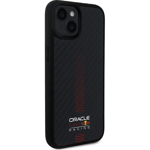 Oracle Red Bull Racing Carbon Powerbar MagSafe kryt iPhone 14 černý - Pouzdra - Obrázek bedd21abaa8b4c699c4df3451d09c9d6
