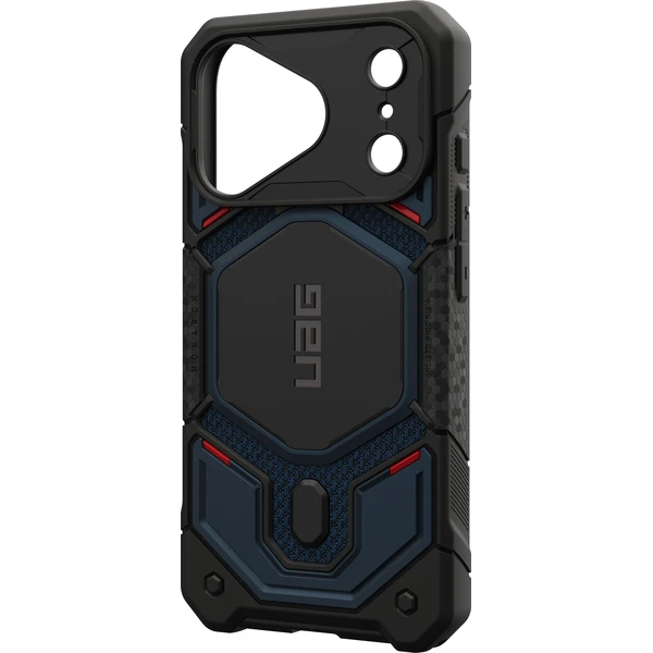UAG Monarch Pro MagSafe Kevlar kryt iPhone 18 Pro/17 Pro modrý - Pouzdra - Obrázek bee23257307e4822be10624dd84fee80