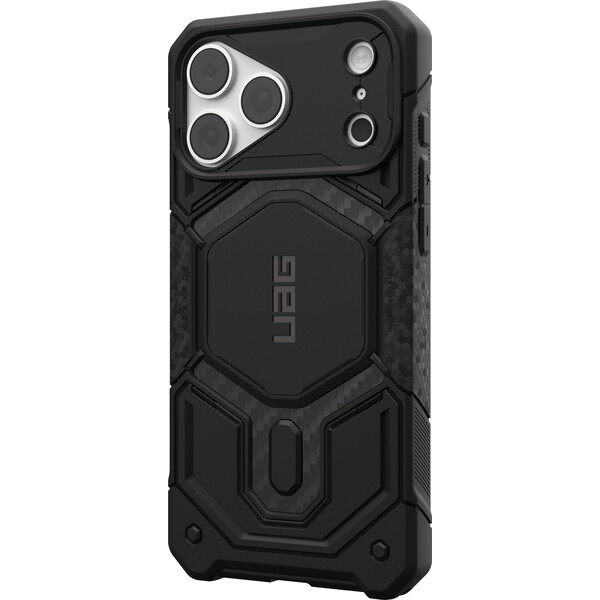 UAG Monarch Pro MagSafe Carbon Fiber kryt iPhone 18 Pro Max/17 Pro Max černý - Pouzdra - Obrázek beee6273a62a4024927f19b2c2a66f25