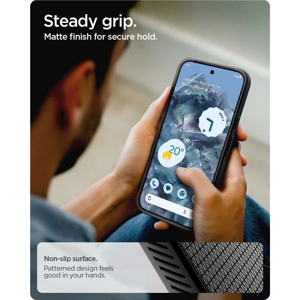 Spigen Liquid Air kryt Google Pixel 10/10 Pro matně černý - Pouzdra - Obrázek bf0bd41c37674fcdaafd0214059e2cbd