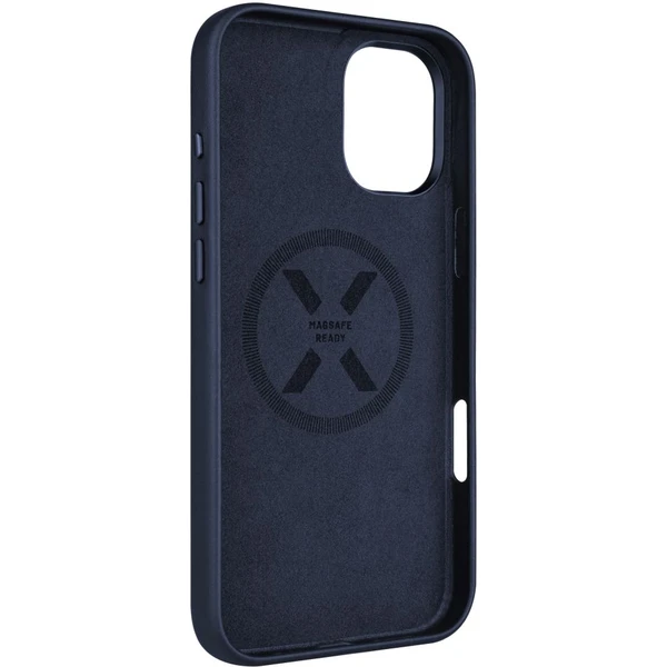 FIXED MagLeather kožený kryt s MagSafe Apple iPhone 16 Plus modrý - Pouzdra - Obrázek bf196972c39747acb7cbb1e780570edf