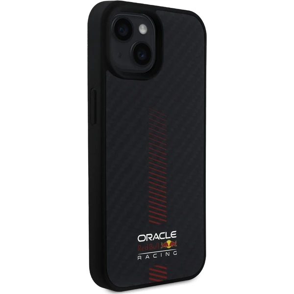 Oracle Red Bull Racing Carbon Powerbar MagSafe kryt iPhone 15 černý - Pouzdra - Obrázek bf1febe356fb4af1ab83961598ddd05c