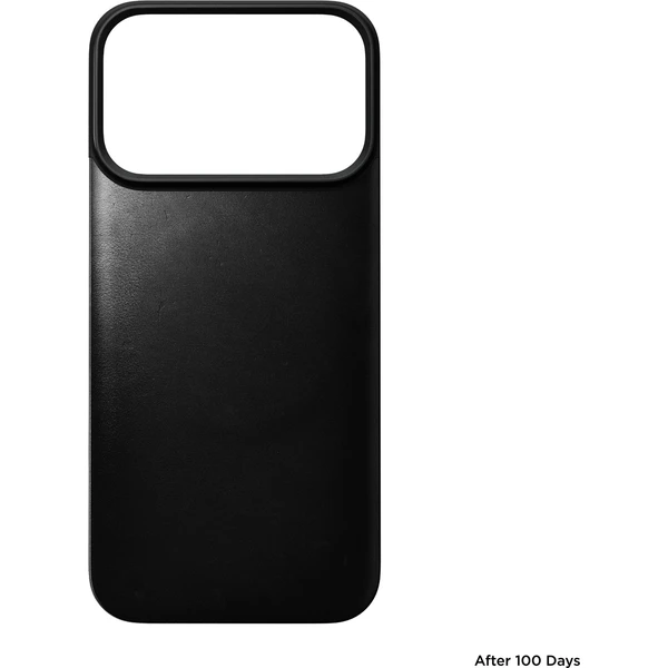 Nomad Magnetic Leather Back (Horween) MagSafe kožený kryt iPhone 18 Pro Black - Pouzdra - Obrázek bf9c772fe14241dd9db0c5ce5aea1f61