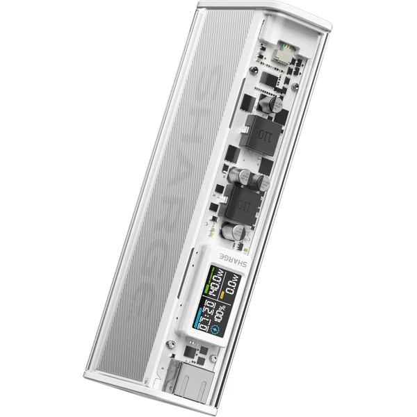 SHARGE Shargeek 140W powerbanka, 20000 mAh, LCD, stříbrná - Powerbanky - Obrázek bfa8512c80524662a2cd373d3b75ee9a