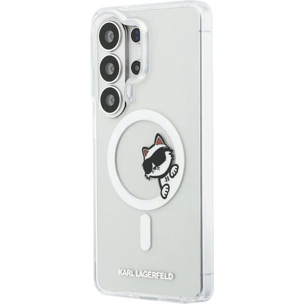 Karl Lagerfeld IML Choupette Peekaboo Logo Magnetic kryt Samsung Galaxy S26 Ultra čirý - Pouzdra - Obrázek bfdc1e1398bd4c959701e516eeb176e9