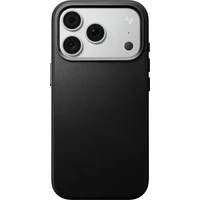Nomad Traditional Leather MagSafe kožený kryt iPhone 17 Pro/18 Pro Black - Pouzdra