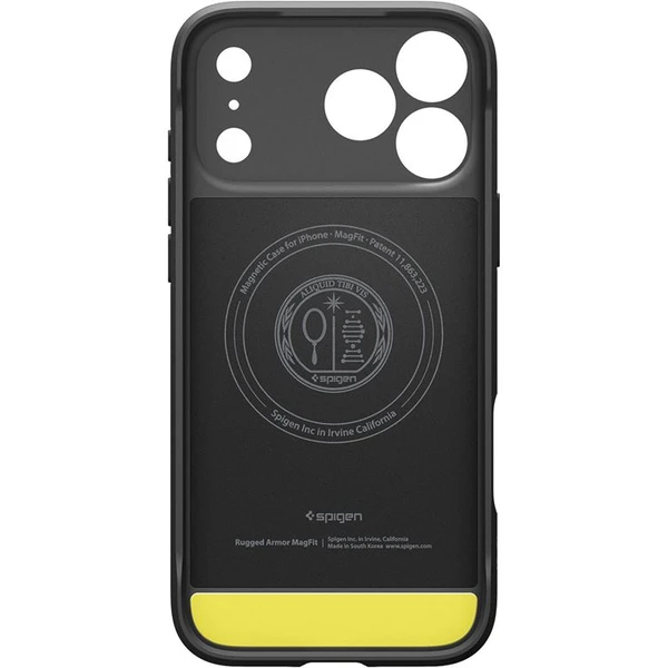 Spigen Rugged Armor MagSafe kryt iPhone 17 Pro matte black - Pouzdra - Obrázek bfe7ae402ab24120a197235492924351