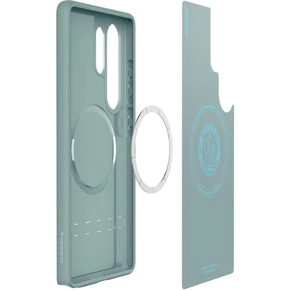 Spigen Parallax MagSafe kryt Samsung Galaxy S25 Ultra zelený - Pouzdra - Obrázek c0003cf5cbae438184365b67f58cc88b