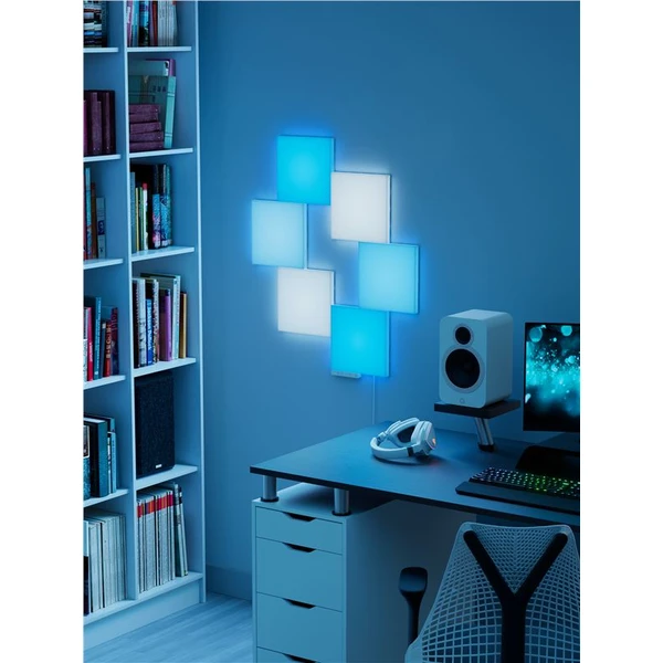 Nanoleaf Blocks Big Squares Starter Kit startovací sada modulárního osvětlení 6 Pack - Chytrá osvětlení - Obrázek c0108b95f2084b4dbbdf11f8058296d0