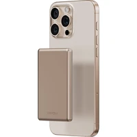ENERGEA AluPac Mini 5K, MagSafe hliníková powerbanka, 5000mAh, zlatá - Powerbanky