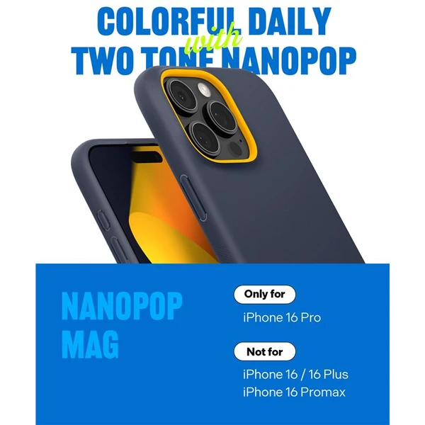 Spigen Caseology Nano Pop MagSafe kryt iPhone 16 Pro blueberry navy - Pouzdra - Obrázek c0395fb471704ddaa18de9eb14cf45f6
