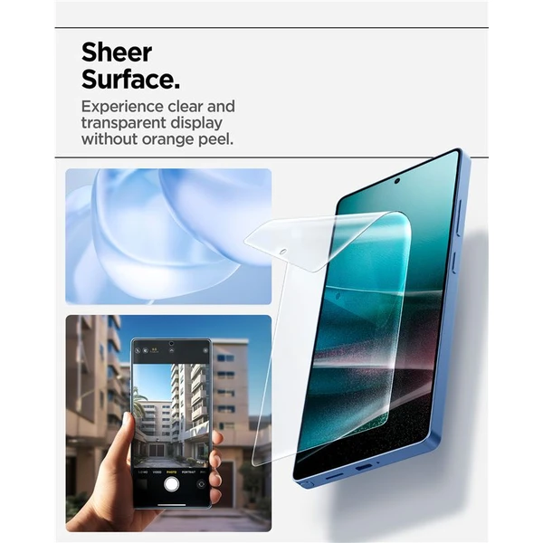 Spigen EliteShield EZ Fit HD ochranná fólie Samsung Galaxy S25 Ultra - Ochranné folie a skla - Obrázek c03ab21828c041c2b8b0a563db4355d6