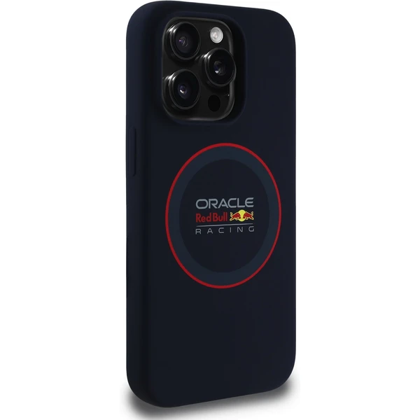Oracle Red Bull Racing Silicone Red Ring MagSafe kryt iPhone 15 Pro modrý - Pouzdra - Obrázek c0430b9d814a44258017c27df0d42ac9