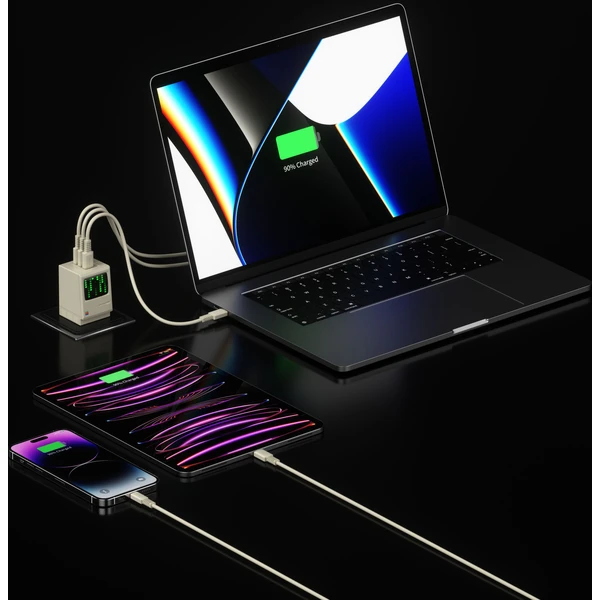 SHARGE Retro 67W USB-C GaN nabíječka (cestovní set) - Nabíječky - Obrázek c05db3980a8b4c8db9e4ebc8030110b0