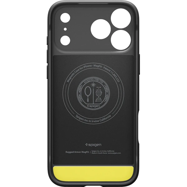 Spigen Rugged Armor MagSafe kryt iPhone 18 Pro/17 Pro matte black - Pouzdra - Obrázek c064854203b64a17a1f5c39a0ac0579f