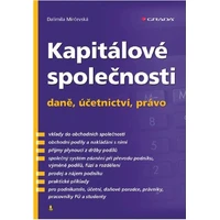Kapitálové společnosti - daně, účetnictví, právo - E-kniha