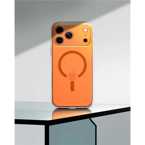 Spigen Ultra Hybrid MagSafe kryt iPhone 17 Pro clear orange - Pouzdra - Obrázek c0a39cd5073f4db18057719fa47b521d
