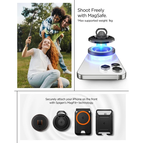 Spigen MagSafe Tripod Selfie tyč černá - Držáky - Obrázek c0c1dbf5c55849d7be9fd67288ba1a04